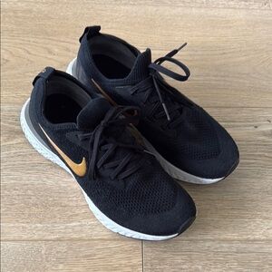 Nike Shoes Black Athletic Running Sneakers